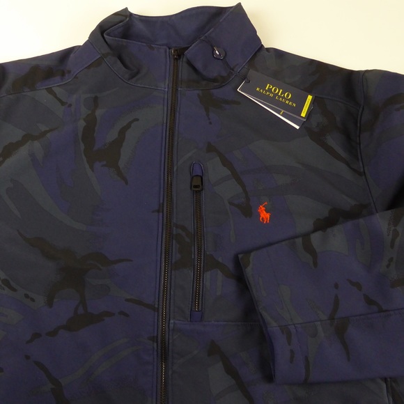 Polo Ralph Lauren Softshell Camo Jacket Water Rep. - Picture 6 of 12